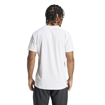 Men Own The Run T-Shirt, White, A701_ONE, large image number 3