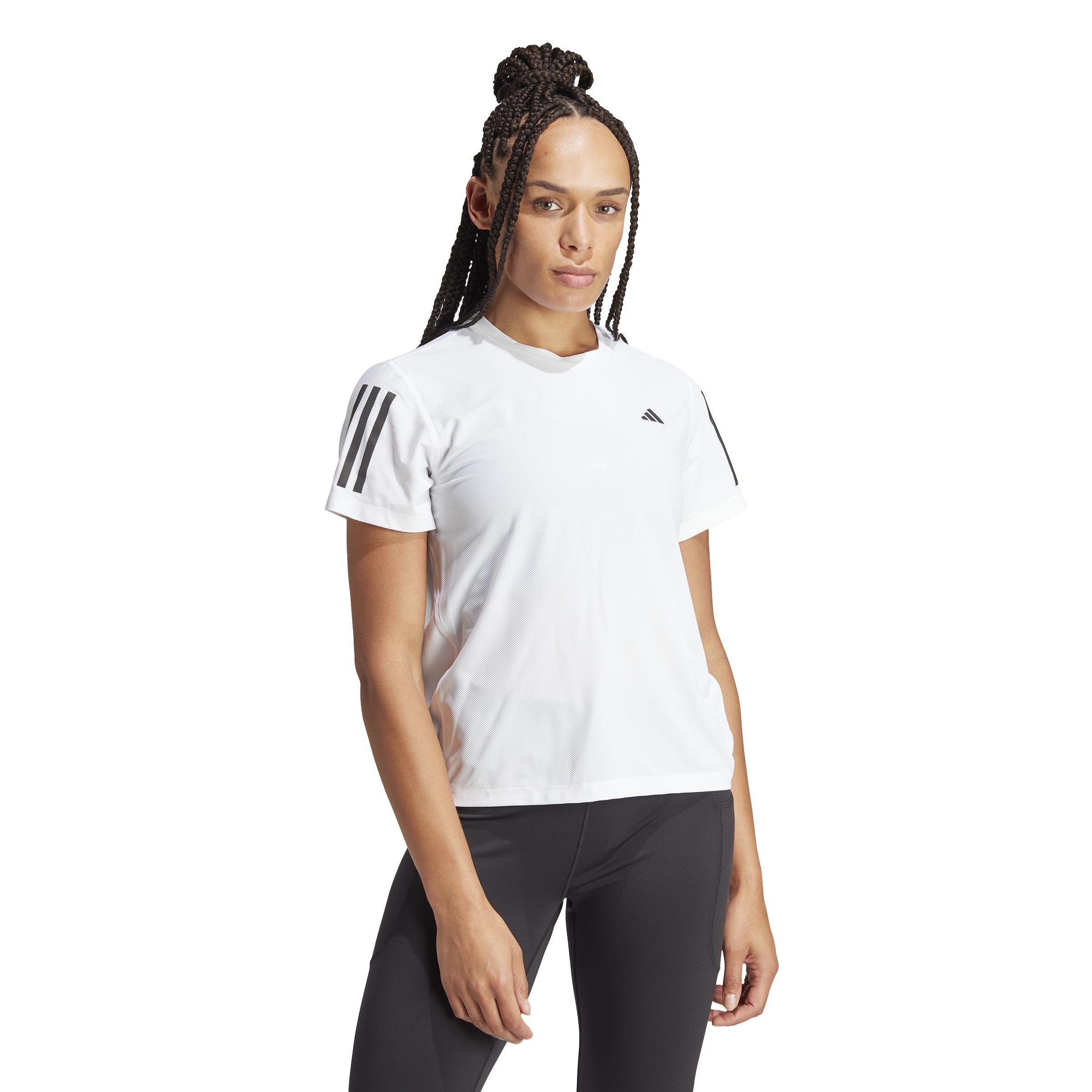 adidas - Women Own The Run T-Shirt, White