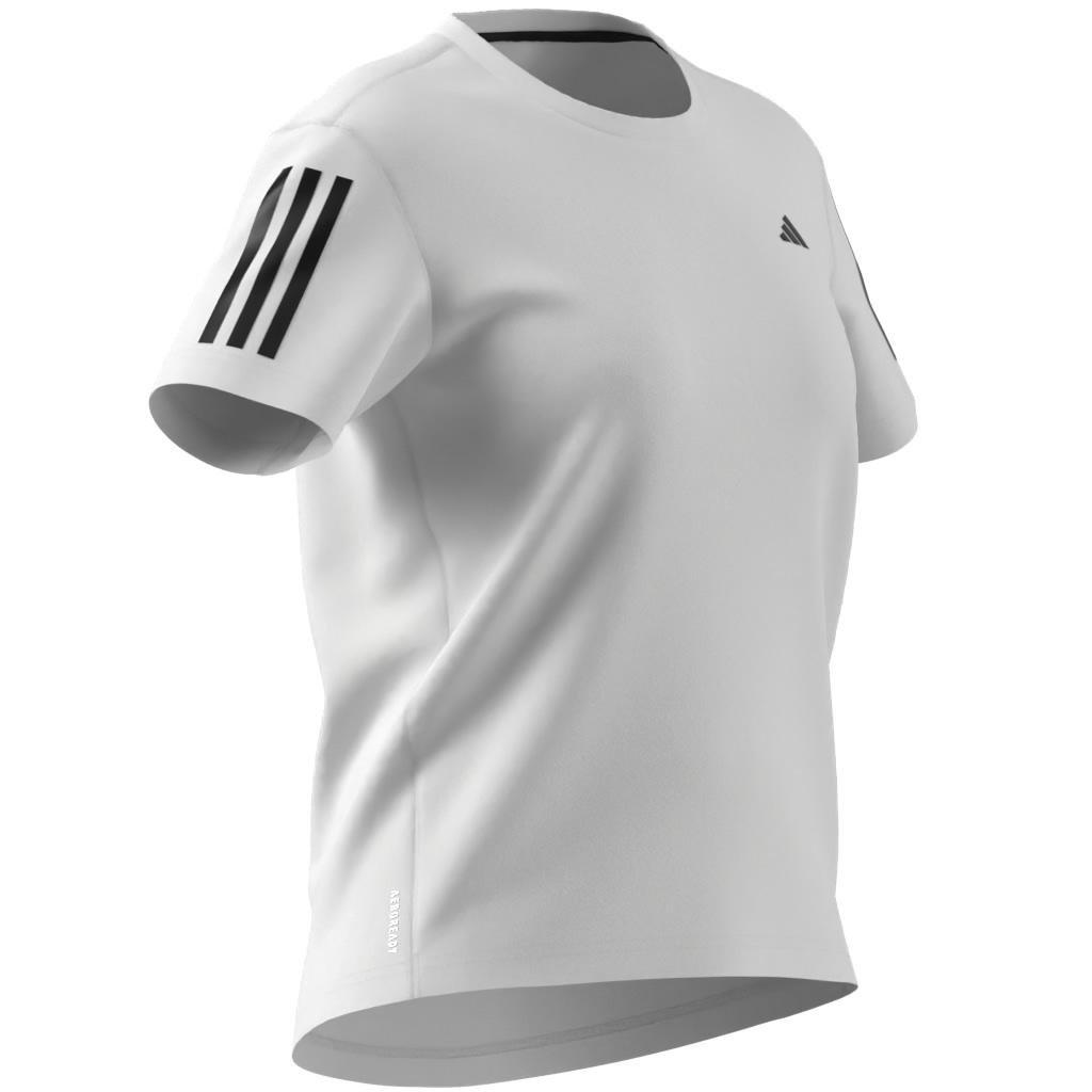 adidas - Women Own The Run T-Shirt, White