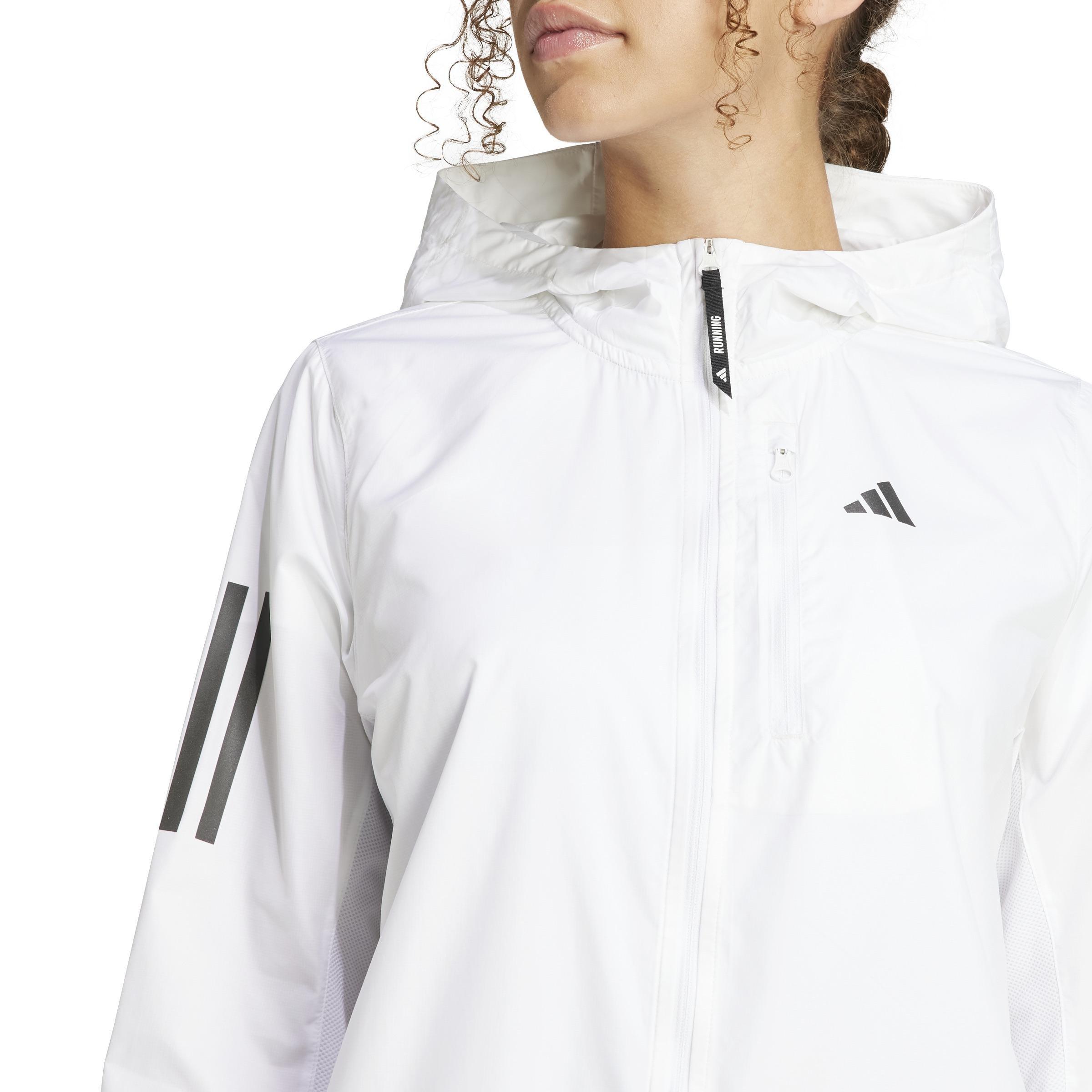Own The Run Jacket, White, , large image number 4