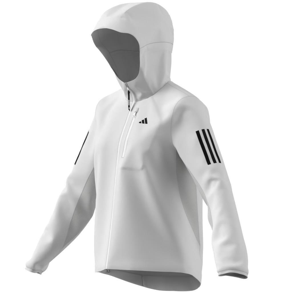Own The Run Jacket, White, , large image number 9