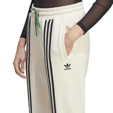 Women Adicolor 70S 3-Stripes Joggers, White, A701_ONE, large image number 1