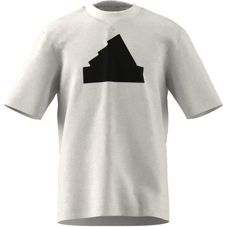 Unisex Kids Future Icons Logo Pique T-Shirt, White, A701_ONE, large image number 6