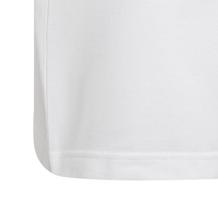 Unisex Kids Future Icons Logo Pique T-Shirt, White, A701_ONE, large image number 7