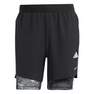 Men Power Workout 2-In-1 Shorts, Black, A701_ONE, thumbnail image number 2