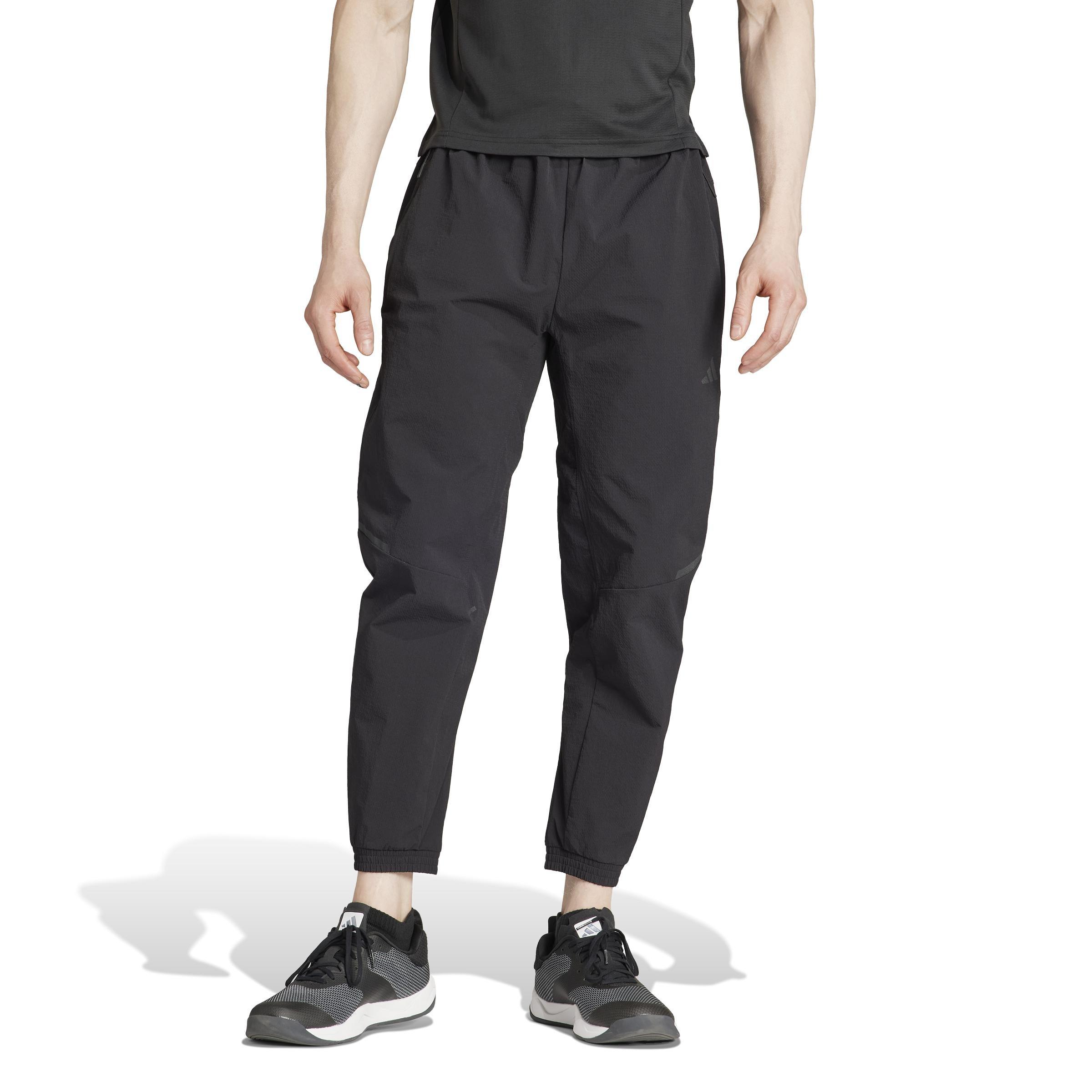 adidas - Men Designed For Training Adistrong Workout Joggers, Black