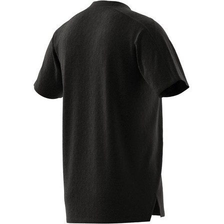 Men Designed For Training Adistrong Workout T-Shirt, Black, A701_ONE, large image number 9
