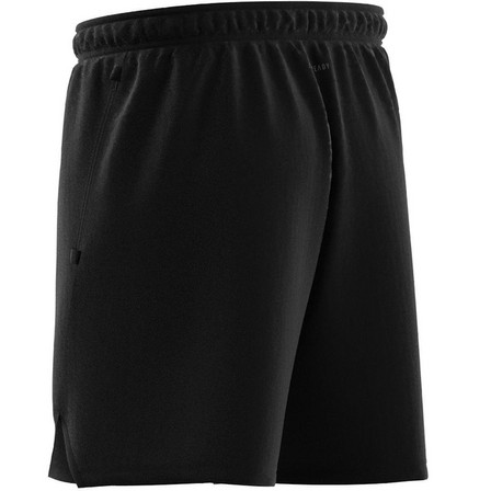 Men Designed For Training Workout Shorts, Black, A701_ONE, large image number 3