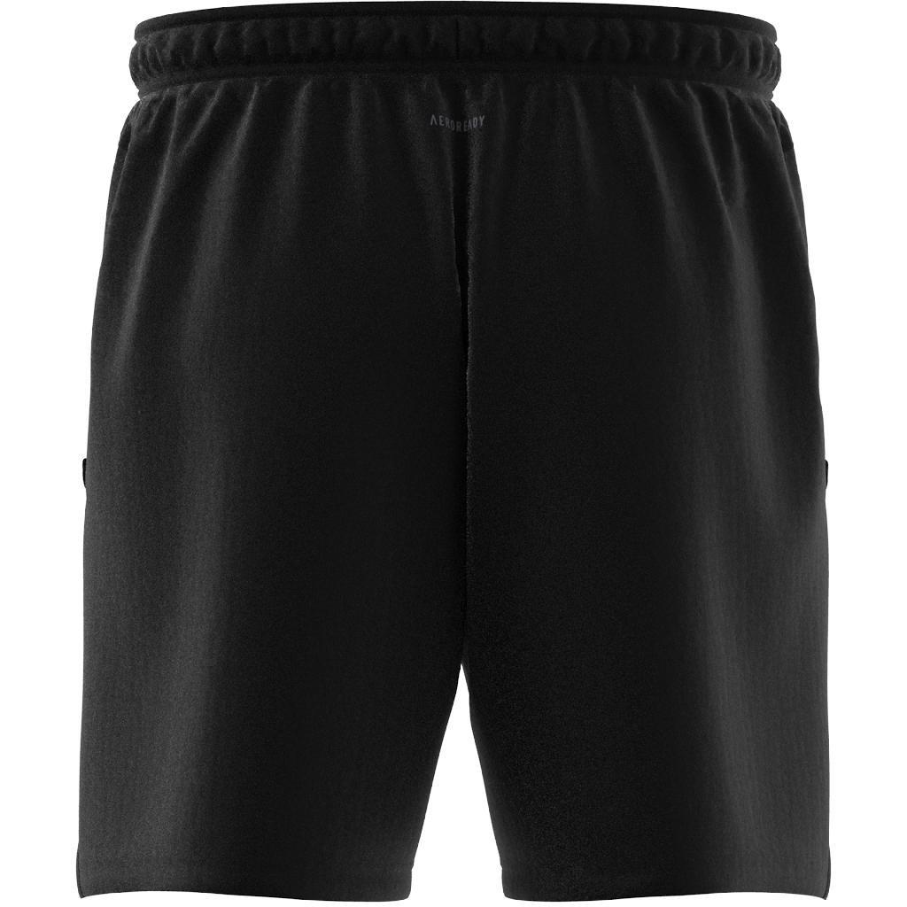 Men Designed For Training Workout Shorts, Black, A701_ONE, large image number 8