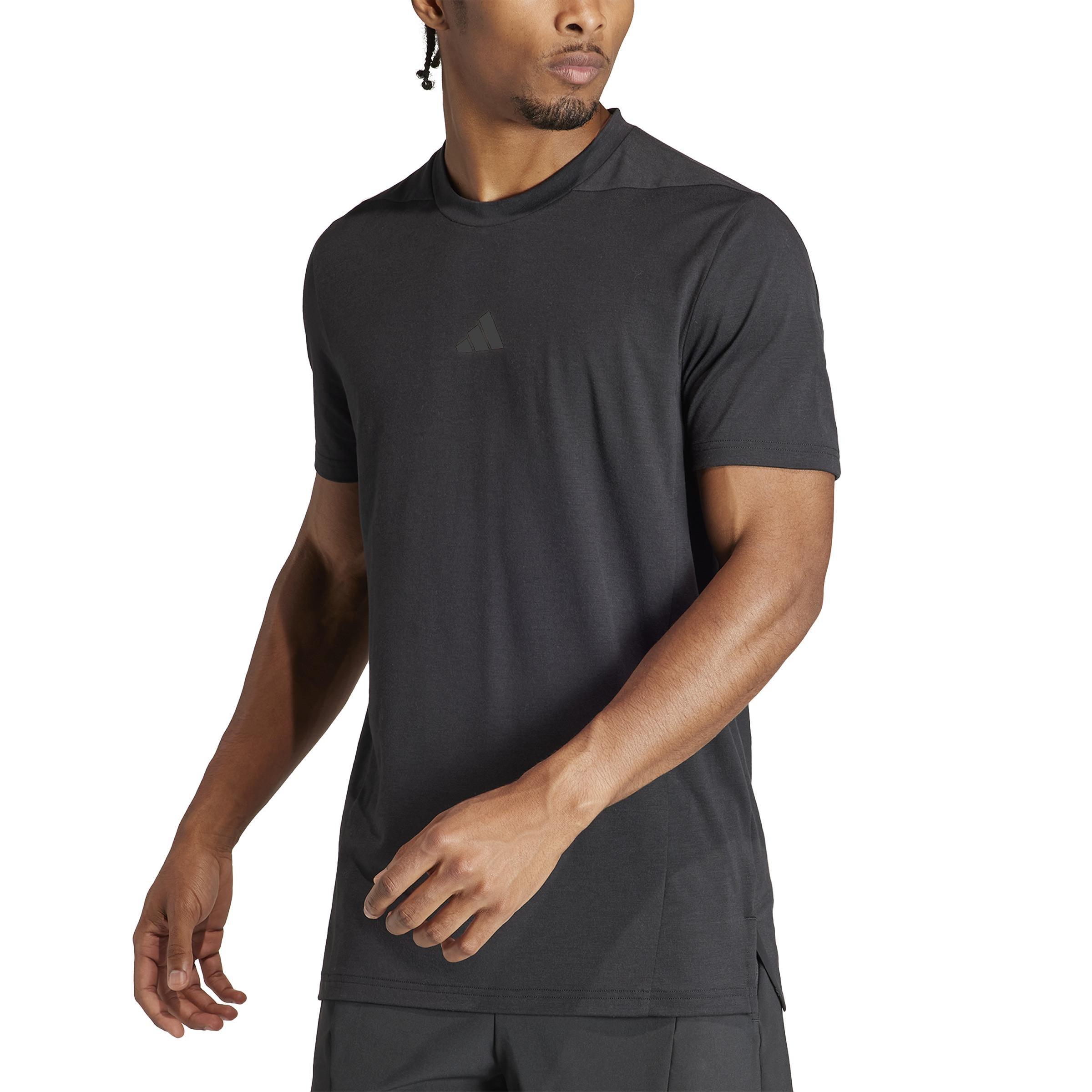 Designed for Training Workout T-Shirt, Black, , large image number 2