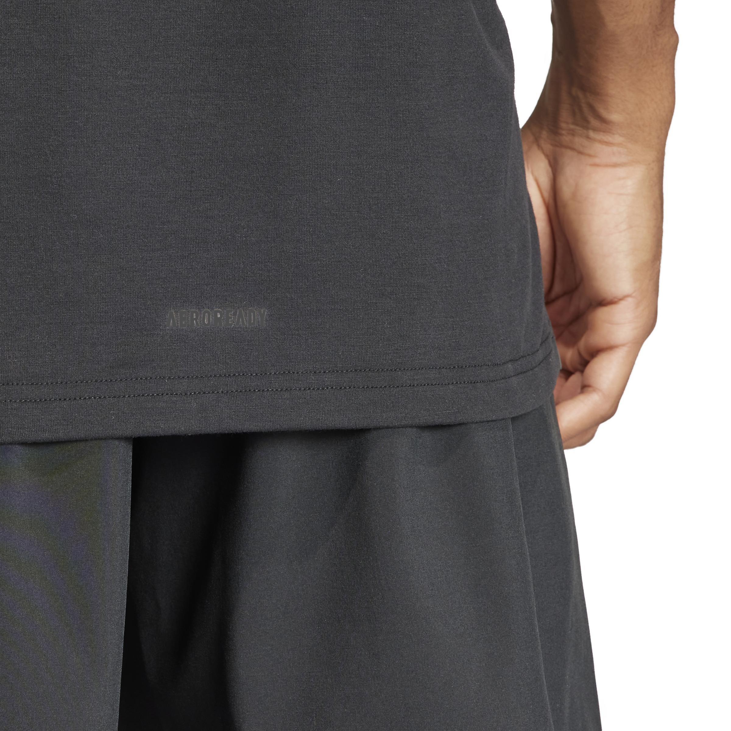 Designed for Training Workout T-Shirt, Black, , large image number 4