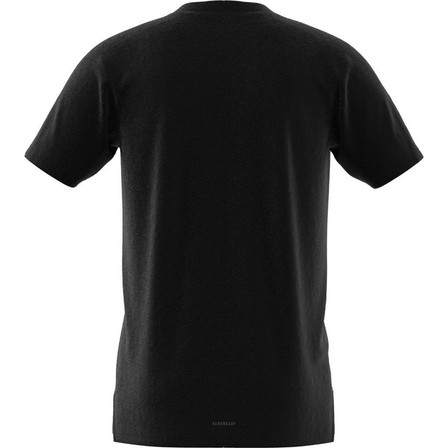 Men Designed For Training Workout T-Shirt, Black, A701_ONE, large image number 8