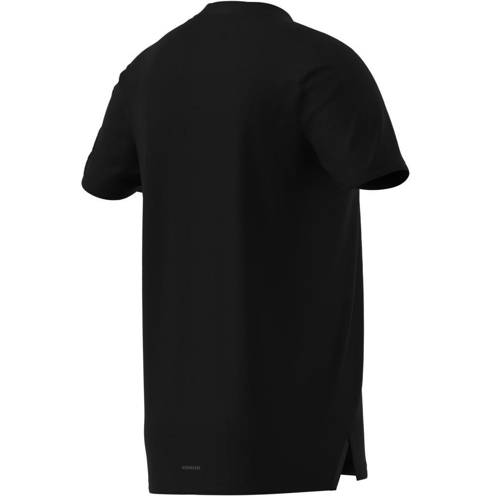 Designed for Training Workout T-Shirt, Black, A701_ONE, large image number 9