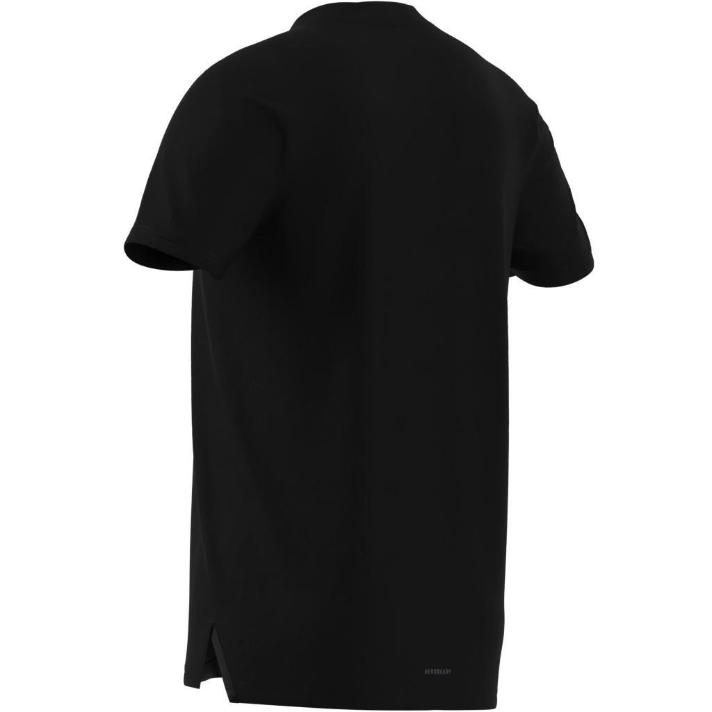 Men Designed For Training Workout T-Shirt, Black, A701_ONE, large image number 11