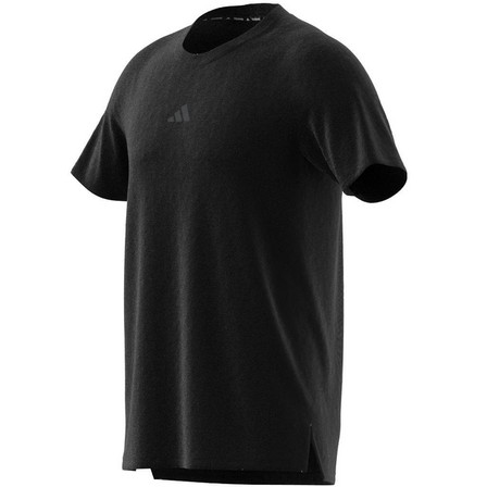 Men Designed For Training Workout T-Shirt, Black, A701_ONE, large image number 12