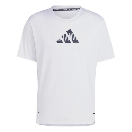 Men Designed For Movement Graphic Workout T-Shirt, White, A701_ONE, large image number 0