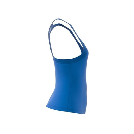 Female Premium Tank Top, Blue, A701_ONE, large image number 9