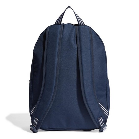 Unisex Adicolor Backpack, Navy, A701_ONE, large image number 3