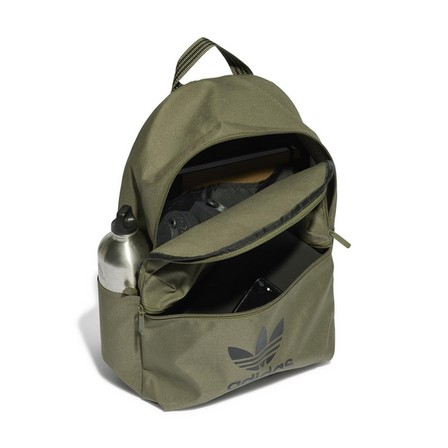 Unisex Adicolor Backpack, Green, A701_ONE, large image number 1