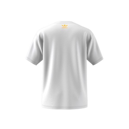 Men Collegiate Stacked Trefoil T-Shirt, White, A701_ONE, large image number 13