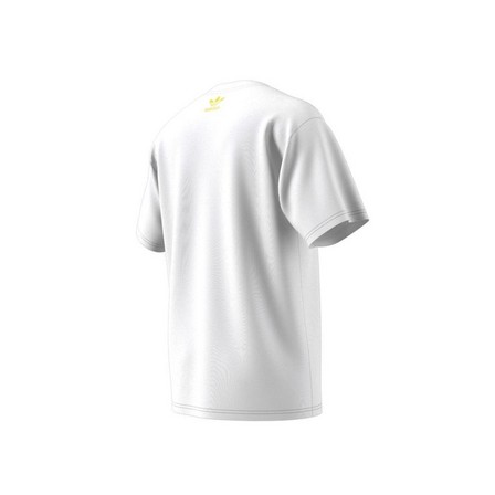Men Collegiate Stacked Trefoil T-Shirt, White, A701_ONE, large image number 14