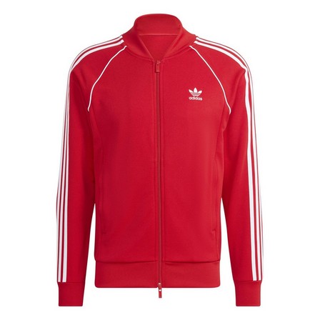 Men Adicolor Classics Sst Track Top, Red, A701_ONE, large image number 2