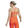 Women Tlrd Impact Luxe High-Support Zip Bra, Orange, A701_ONE, thumbnail image number 3