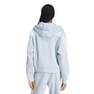 Women Future Icons 3-Stripes Full-Zip Hoodie, Blue, A701_ONE, thumbnail image number 3