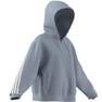 Women Future Icons 3-Stripes Full-Zip Hoodie, Blue, A701_ONE, thumbnail image number 6