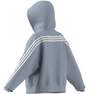 Women Future Icons 3-Stripes Full-Zip Hoodie, Blue, A701_ONE, thumbnail image number 13