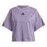 Women Future Icons 3-Stripes T-Shirt, Lilac, A701_ONE, thumbnail image number 1