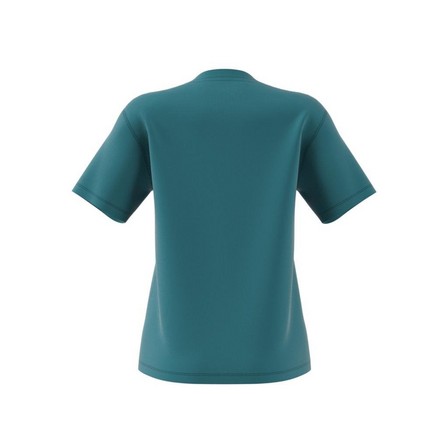 Women Adicolor Classics Trefoil T-Shirt, Blue, A701_ONE, large image number 15
