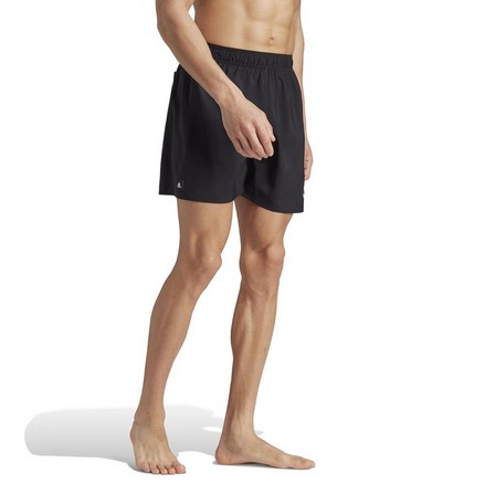 Men Printed Short-Length Swim Shorts, Black, A701_ONE, large image number 8
