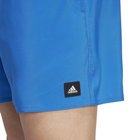 Men Solid Clx Short-Length Swim Shorts, Blue, A701_ONE, large image number 3
