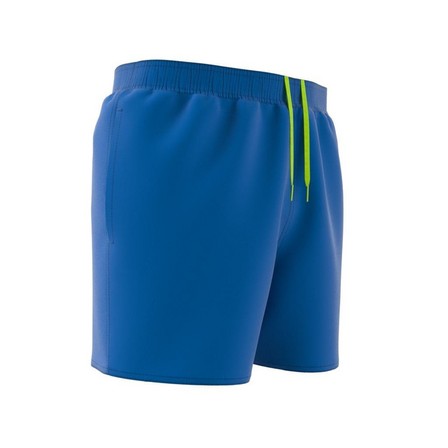 Men Solid Clx Short-Length Swim Shorts, Blue, A701_ONE, large image number 12
