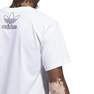 Men Beach Sports Trefoil T-Shirt, White, A701_ONE, thumbnail image number 5