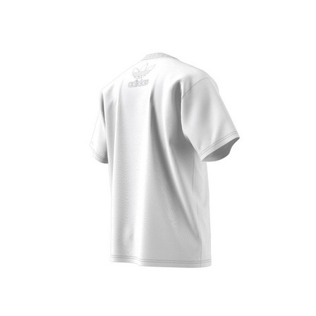 Men Beach Sports Trefoil T-Shirt, White, A701_ONE, large image number 9
