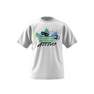 Men Beach Sports Trefoil T-Shirt, White, A701_ONE, thumbnail image number 11