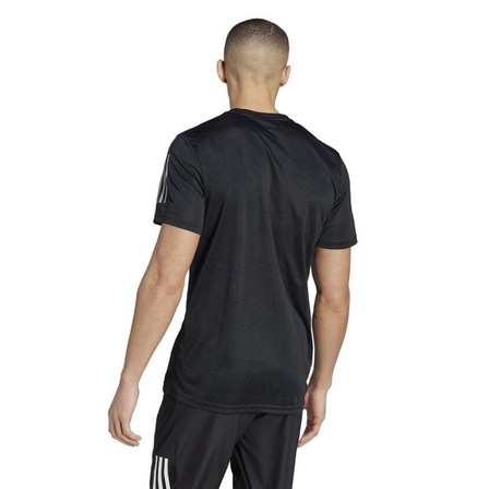 Men Own The Run Carbon Measured T-Shirt, Black, A701_ONE, large image number 3