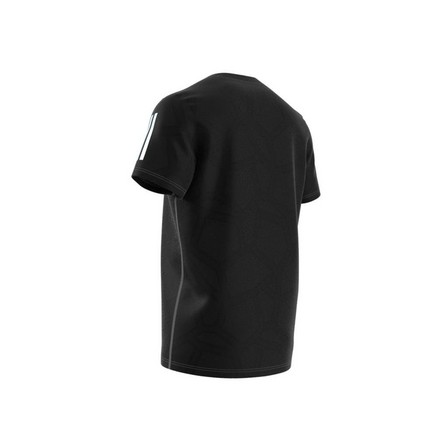 Men Own The Run Carbon Measured T-Shirt, Black, A701_ONE, large image number 8