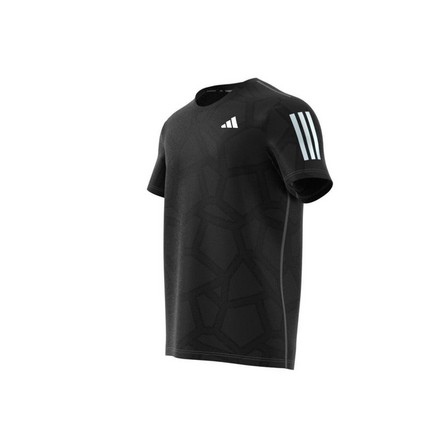 Men Own The Run Carbon Measured T-Shirt, Black, A701_ONE, large image number 9