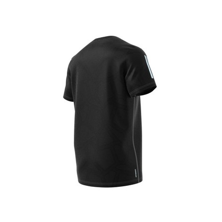 Men Own The Run Carbon Measured T-Shirt, Black, A701_ONE, large image number 10