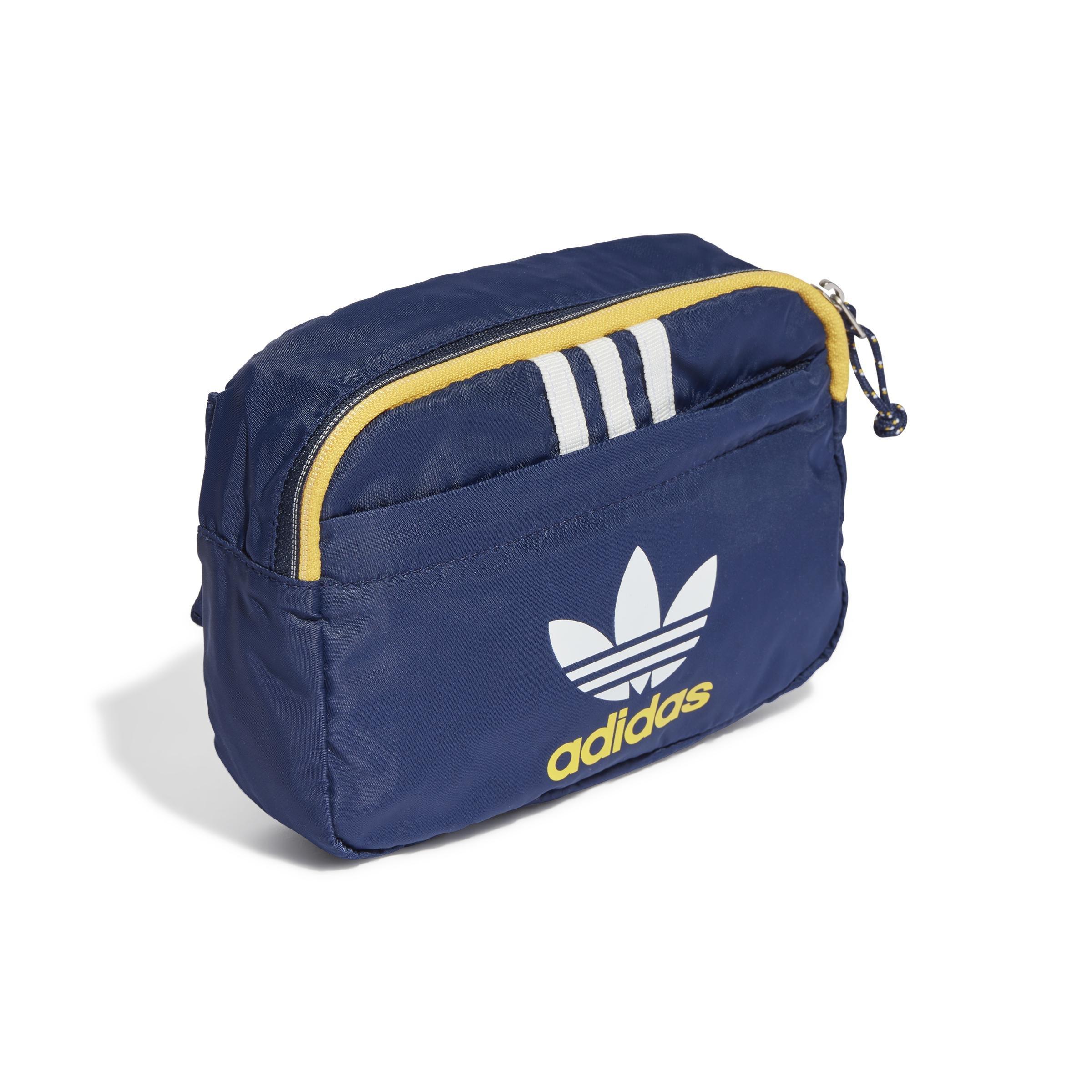 Unisex Adicolor Archive Waist Bag, Blue, , large image number 2