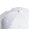 Unisex Cap, White, A701_ONE, thumbnail image number 3