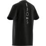 Unisex Kids Brand Love Graphic T-Shirt, Black, A701_ONE, thumbnail image number 1