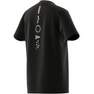 Unisex Kids Brand Love Graphic T-Shirt, Black, A701_ONE, thumbnail image number 8