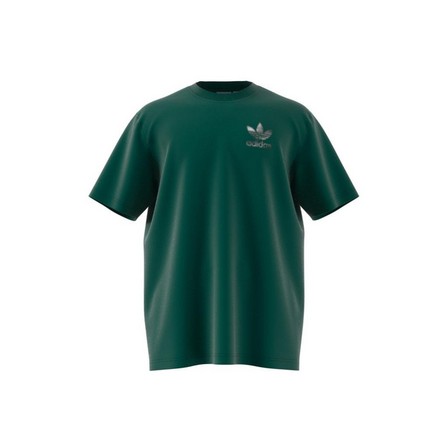 Men Graphic Blur Trefoil T-Shirt, Green, A701_ONE, large image number 7