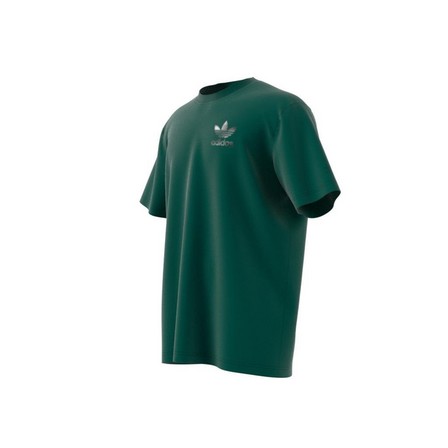 Men Graphic Blur Trefoil T-Shirt, Green, A701_ONE, large image number 9