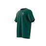 Men Graphic Blur Trefoil T-Shirt, Green, A701_ONE, thumbnail image number 9