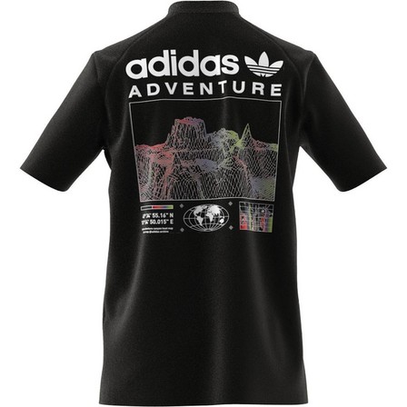 Men Adidas Adventure Graphic T-Shirt, Black, A701_ONE, large image number 9